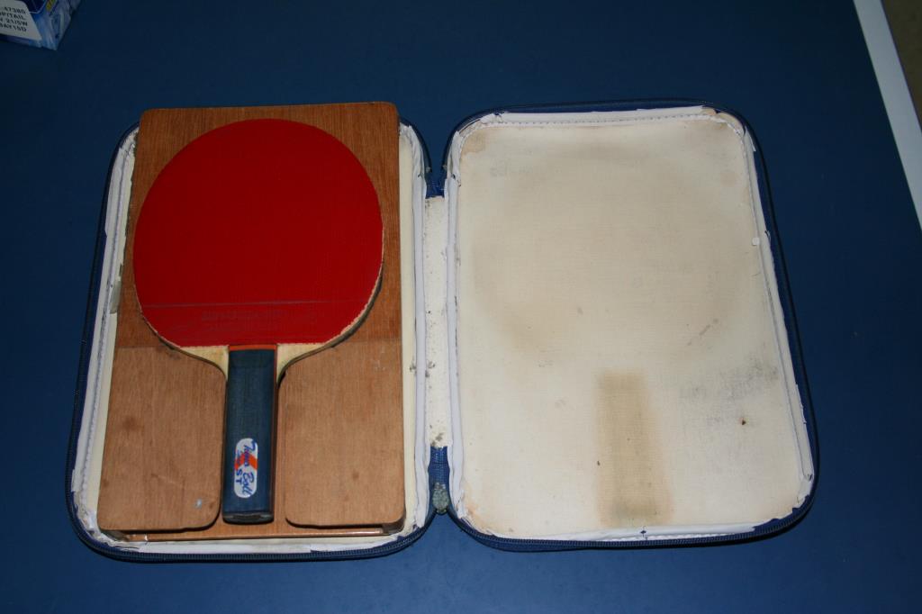 Plastic Table Tennis Paddle- Red