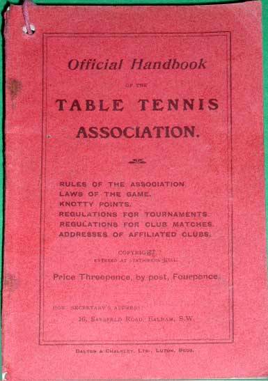 Division 1 Handbook 2012/2013 - Evesham Table Tennis Association